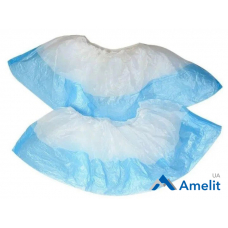 Бахіли міцні, щільність 2.9 г, з подвійним дном, 100 шт./пак. (50 пар) Бахіли міцні, щільність 2.9 г, з подвійним дном, 100 шт./пак. (50 пар)